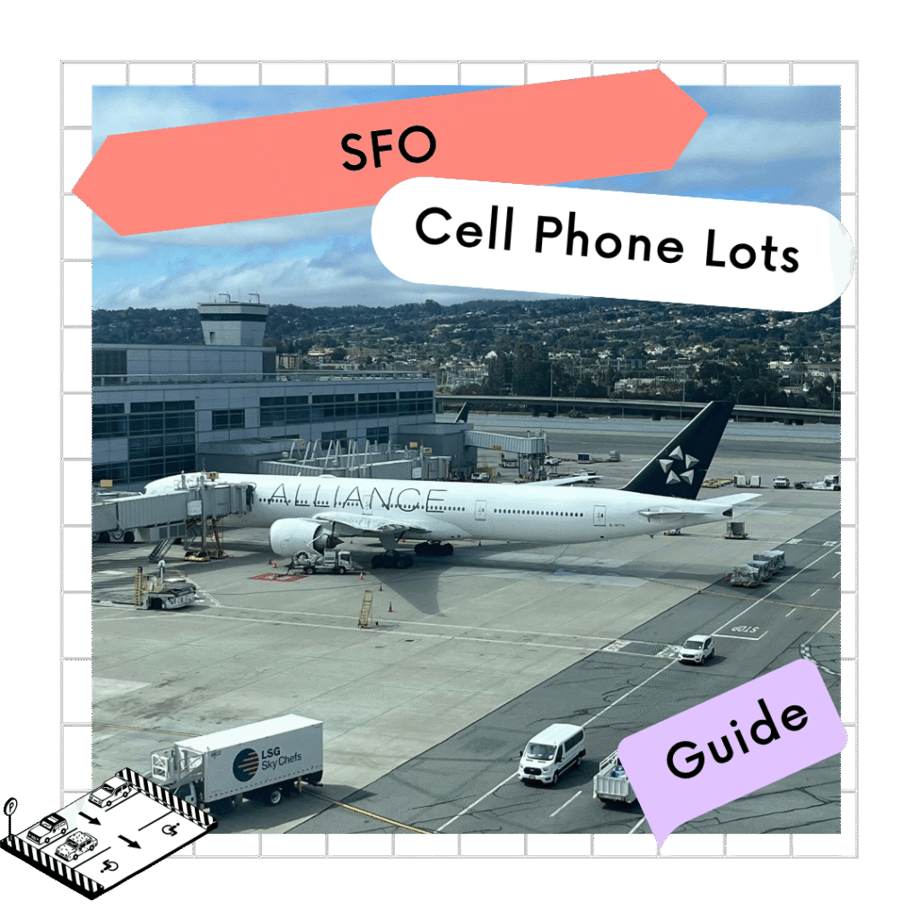 sfo cell phone lot